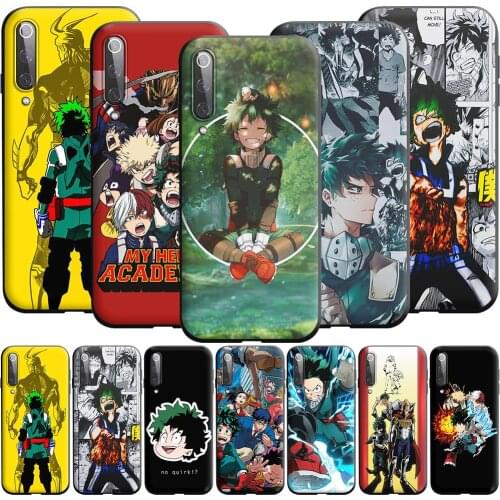 My Hero Boku Academia MHA Case for Xiaomi MI 8 9 9T A2 A3 10 10T Note Lite Pro SE Max 3 F1 Poco X3 NFC M3 11 11i Ultra F3