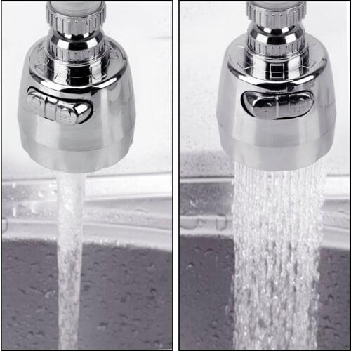Universal Extended Water Saver Kitchen Bathroom Faucet High Pressure Nozzle Splash-Proof Tap Boost Bubbler