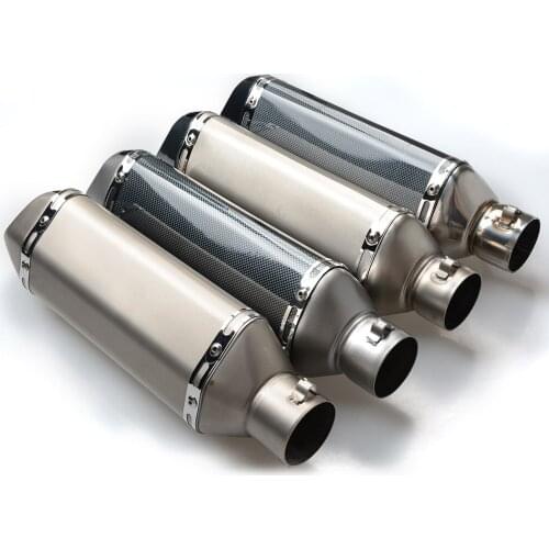 For YAMAHA TDM900 TDM 900 2012 2013 2014 Inlet 51mm Motorcycle Exhaust Pipe Muffler Exhaust Mufflers Carbon Fiber Exhaust Pipe