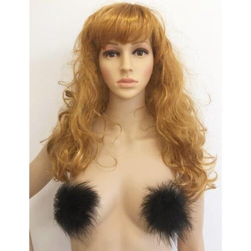 Sexy Feather Sex Product Toys 2019 Women Lingerie Sequin Tassel Breast Bra Nipple Cover Pasties Stickers Petals