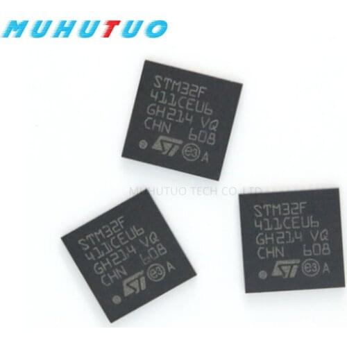 1PCS STM32F411CEU6 32-bit microcontroller chip 512kB QFN-48