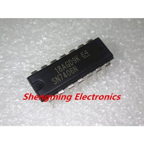 10PCS SN7406N SN7406 7406 DIP-14 IC