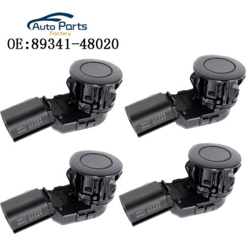 4 PCS Black Color New High Quality PDC Parking Sensor For Toyota 89341-48020 8934148020