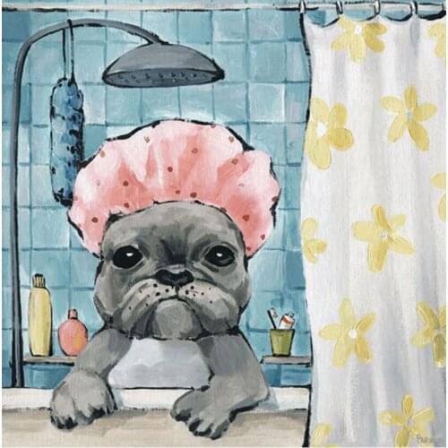 5D DIY Diamond Painting Embroidery Rhinestones Full Square/Round drill "Cute dog"pet Pictures Diamond Mosaic Home Decoration