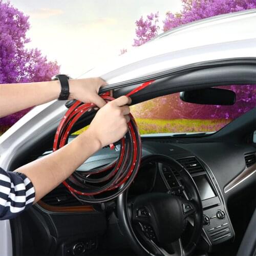 Car Door Seal Strips Stickers Soundproof Sealing Rubber Seals Sound Insulation For Toyota BMW LADA KIA Opel SEAT Mazda MG etc