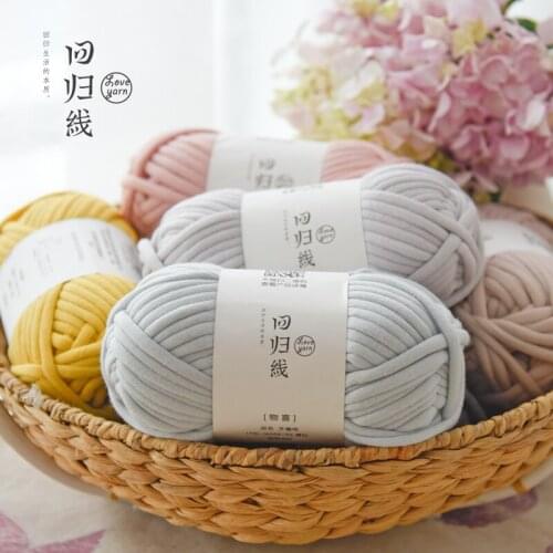 Free shipping 100g/ball Coarse Cotton Filling And Core Household Items Coarse Thread Knitting Crochet Bold Thread Hook Bag