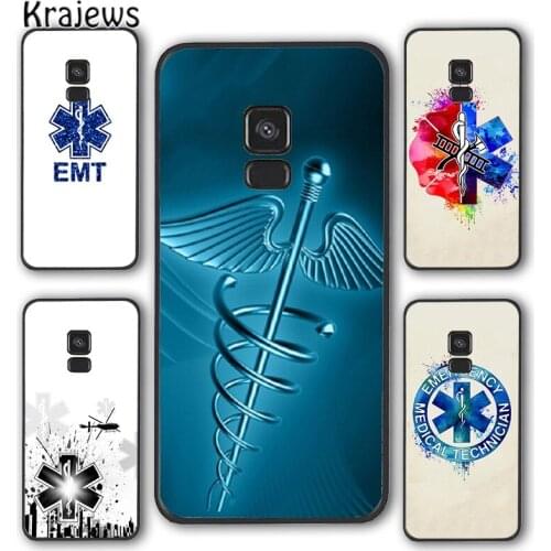 Krajews EMT Fireman Fire Rescue Phone Case Cover For Samsung Galaxy S5 S6 S7 edge S8 S9 S10 E lite S20 plus ultra Note