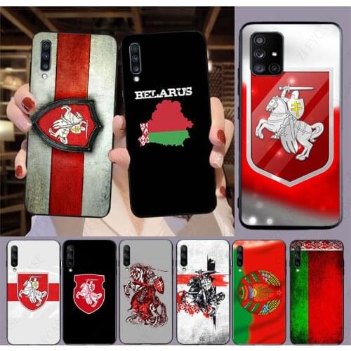 Soft Coque Belarus flag Phone Cover For samsung Galaxy A50 A51 A20E A11 A40 A30s A71 A20S A70 A31 A9 A10S J5 J6 J7 J8 A40 cases