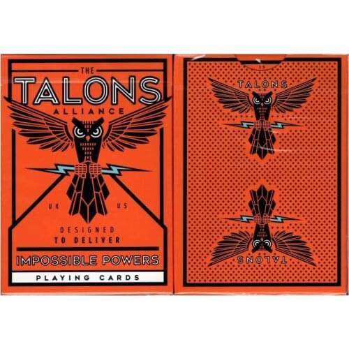 Ellusionist Talons Alliance Playing Cards Bicycle Owl Deck USPCC Collectable Poker Magic Card Games Magic Tricks Magic Props