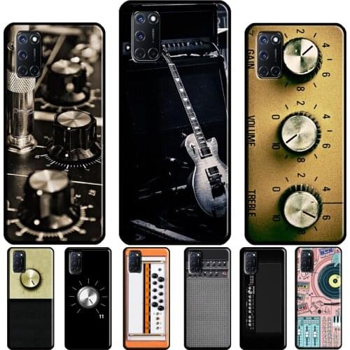 Guitar Amp For OPPO A52 A72 A92 A83 A91 A5 A9 A31 A53 2020 Reno 4 Pro 2 Z A3S A5S A1K F5 Phone Case