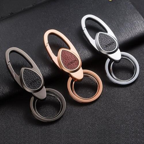 High-End Car Key Chain Accessories Key Ring Mens Waist Pendant for Ford F150 Jeep Renegade Honda Civic 2006-2011 Car Keychains