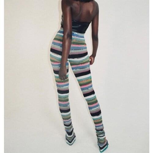 KLV Women's Knitted Trousers