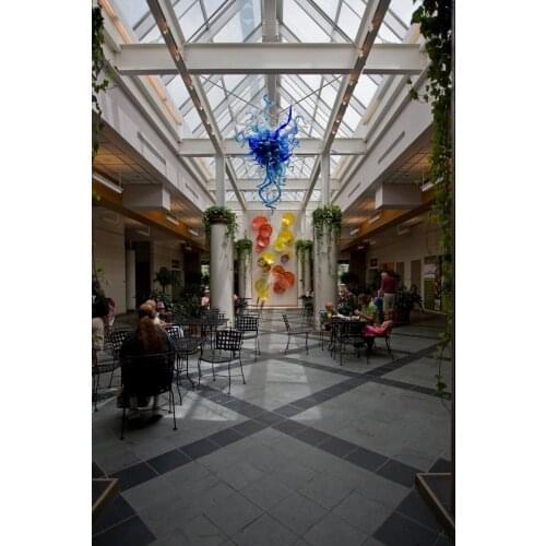 Blown Glass Chandeliers Modern Hand Blown Glass Art Chandelier Lighting