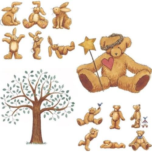 Bear stamp Clear Stamp for Scrapbooking Transparent Silicone Rubber DIY Photo Album Decor A261