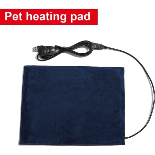 24x30cm 5V 2A USB Pet Warmer Heating Pad Electric Cloth Heater Pad Heating Element for Clothes Seat