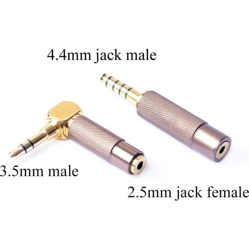 OKCSC Headphone Jack 2.5mm Female to 3.5mm/4.4mm Male Jack Audio Stereo Adapter Plug Converter for Sony NW-WM1Z NW-WM1A AMP Play