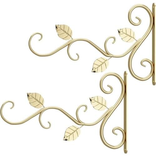 2 Pieces of Hanging Plant Stand 12-Inch Flower Pot Hooks for Hanging Flower Pots and Bird Feeders