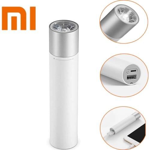 Xiaomi Portable Flashlights With Rotatable Lamp Head 11 Adjustable Luminance Modes 3350mAh Lithium Battery USB Charging Port