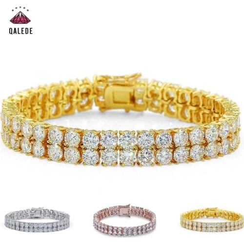 QALEDE Golden Bracelets