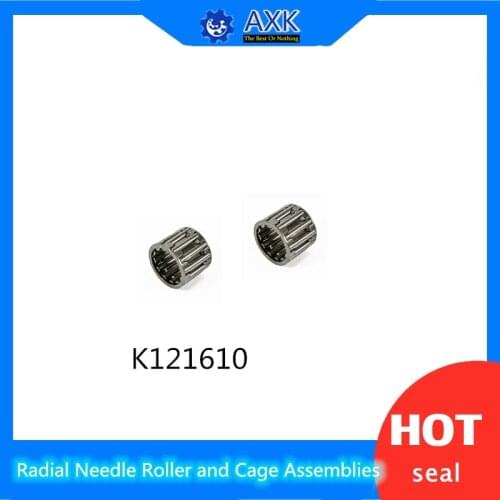 K121610 Bearing size 12*16*10 mm ( 4 Pcs ) Radial Needle Roller Cage Assemblies K121610 Bearings K12x16x10