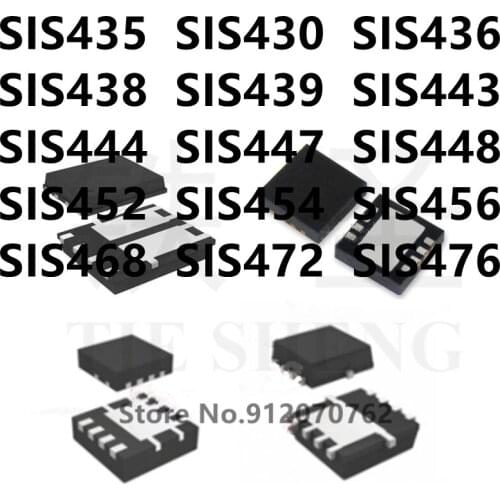 10PCS SIS435 SIS430 SIS436 SIS438 SIS439 SIS443 SIS444 SIS447 SIS448 SIS452 SIS454 SIS456 SIS468 SIS472 SIS476 IC