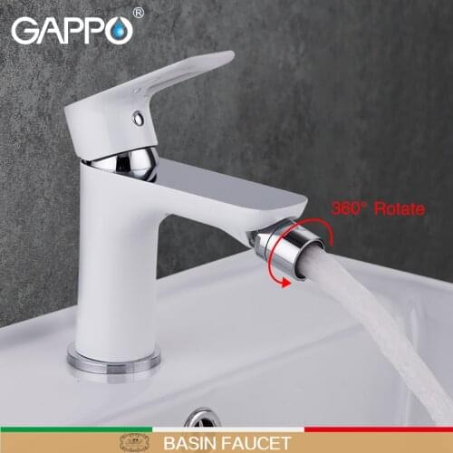 GAPPO Bidet Faucet white toilet shower bidet brass bidet toilet sprayer muslim shower mixer tap Deck Mount ducha higienica