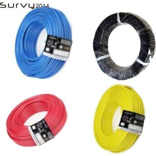 UL-1007 24 AWG Multi-strand Flexible Stranded Cord Electrical and Electronic Equipment Copper Wire DIY