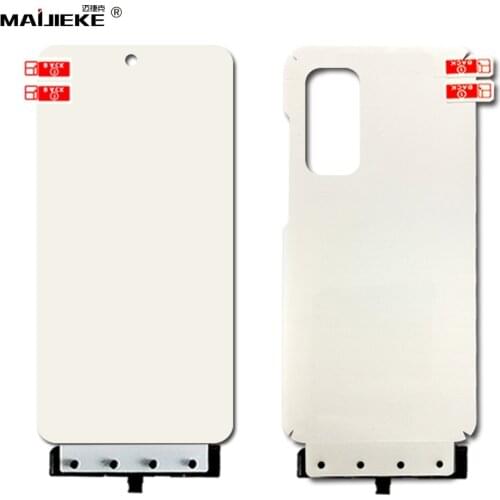 2 x Front Back Full Cover Protective Film for Samsung Galaxy S20 Ultra Foil Screen Protector S20 Plus Hydrogel TPU Film