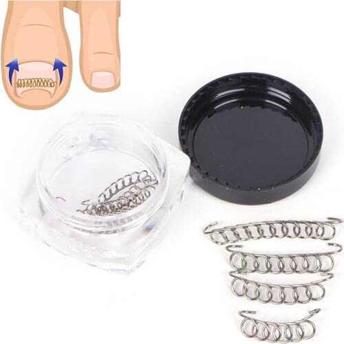 6Pcs/Box Toenail Correction Wire Fixer Ingrown pedicure Recover Paronychia Acronyx Bunion Corrector Foot Care Tool