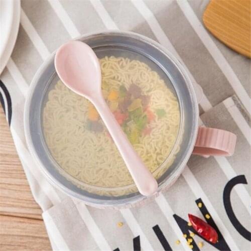 Large Capacity 304 Stainless Steel Insulated Instant Noodle Bowl Sealed Lunch Box With Lid Food Cup Salad Children Lunch Box