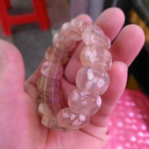 Natural cherry agates stone beads bracelet natural stone bracelet DIY jewelry for woman for gift wholesale