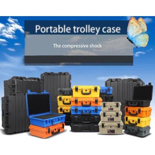 Tool Suitcases Suitcase Box Seal Case Rolling Toolbox Large Diplomat Chest With Wheels Perforator Organizer Tools Organiser Hard