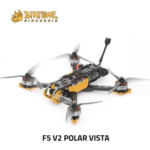 DIATONE Roma F5 V2 3.5inch Vista HD Version 4S/6S w/ Mamba Toka 2203.5 2450 KV Motor F50 _BL32 ESC Caddx Polar Camera Vista VTX