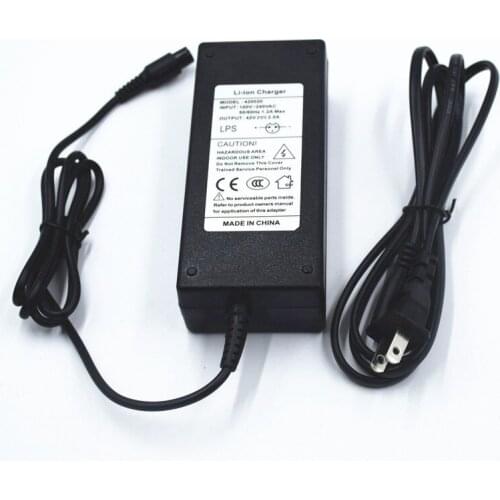 Electric Balance Bike 42V2A Lithium Battery Charger Power Adapter Unicycle Used In LED Digital Optoelectronic Products