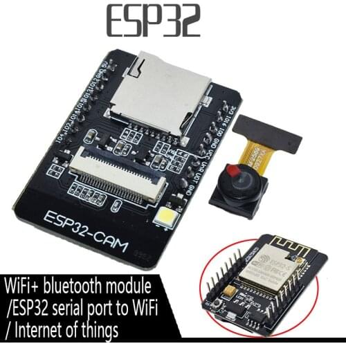ESP32-CAM + OV2640 Module Camera Discovery Board WiFi+Bluetooth Modules Serial Port To WiFi/Internet Of Things