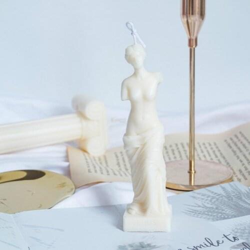 Hot Venus Candle Mold Art Woman Body Silicone Mould Fragrance Human Shaped Candle Making Kit Plaster Candle Wax Molds