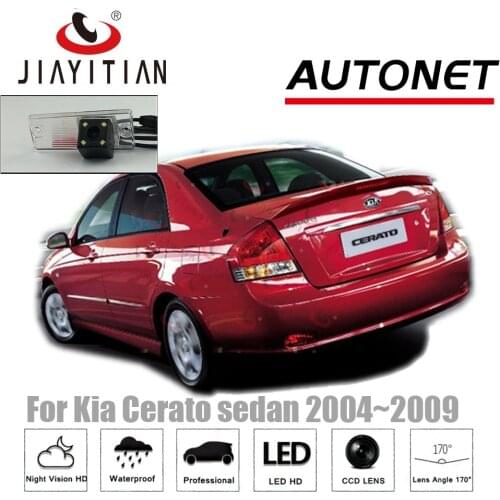 JIAYITIAN rear view camera For Kia Cerato Spectra SX EX LD sedan 2008 2009 2007 2006 2005 CCD Night Vision Reverse camera