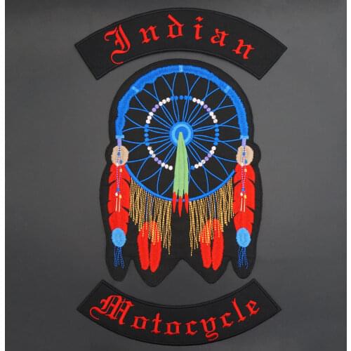 Dreamcatcher Large Embroidery Patch Ethnic Style Clothes Stickers Apparel Accessories Badge