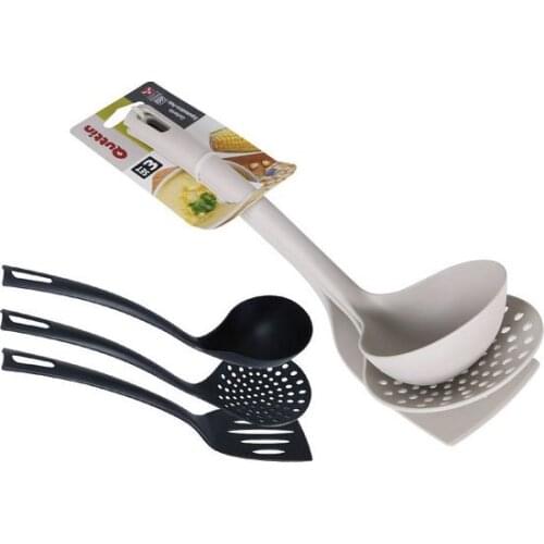 Kitchen Utensils Set Quttin Nylon (3 Pieces)