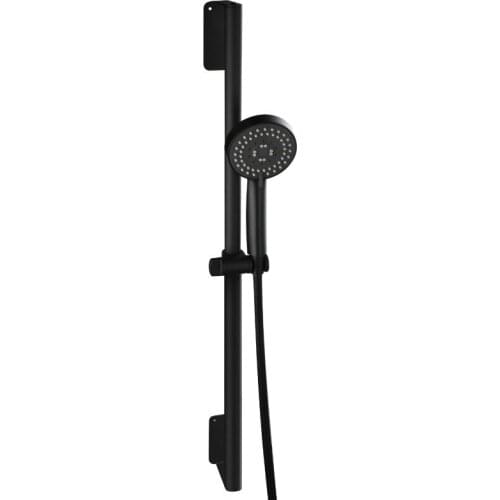 Stainless steel punch-free shower head bracket bathroom lengthening 80cm hand-held rain lift rod spray head fixing rod