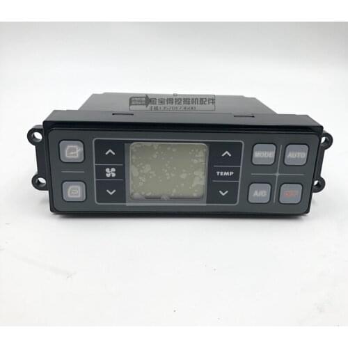 Free shipping Excavator Spare Parts R150 215 225 335 375-9 excavator air condition control panel 24V 11Q6-90370
