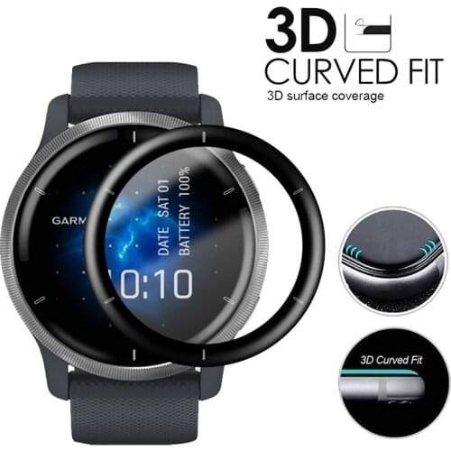 Film For For Vivoactive 4 4s Screen Protector TPU Film Coverage Bubble-Free Anti-Scratch case For Garmin Venu 2 Venu2S 4 4s Film