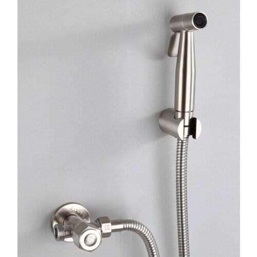 Handheld Bidet Sprayer Set for Toilet Stainless Steel Hand Bidet Faucet Hand Sprayer Shower Head Self Cleaning Easy Install