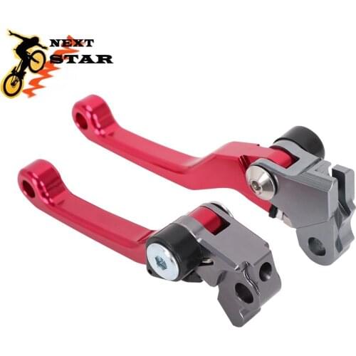 Motocross Pit Bike Pitbike Pivot Brake Clutch Lever For HONDA CRF250R 04-06 CRF450R 04-16 CRF250X 04-17 CRF450X 05-17 Motorcycle