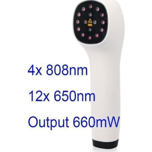 Neck Pain Arthritis Therapy 650nm 808nm Laser Treatment Knee Pain Relief Acupuncture Soft Cold Laser Therapy Sciatica Heel Spurs