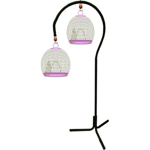 Depolife Flip Bird Cage Hanger Black