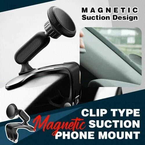 360° Rotation Magnetic Phone Holder in Car Stand Magnet Cellphone Bracket Car Magnetic Holder for iPhone Samsung Dropshipping