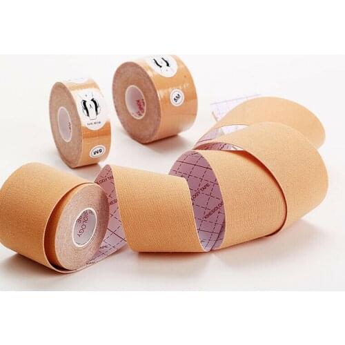 Women Boob Tape Invisible Bra Nipple Cover Push Up Bralette Strapless Pad Adhesive Breast Lift Tapes Patch Stretch Cloth