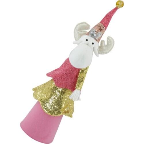 1Pc Lovely Christmas Tree Pendant Elk Shape Pendant Xmas Party Decor Supply