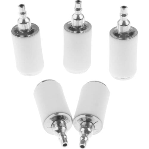 5Pcs Gas Fuel Filter For Poulan and Husqvarna 2250LE P1500 P3500 PP125 PP220 Trimmer Chainsaw Blower